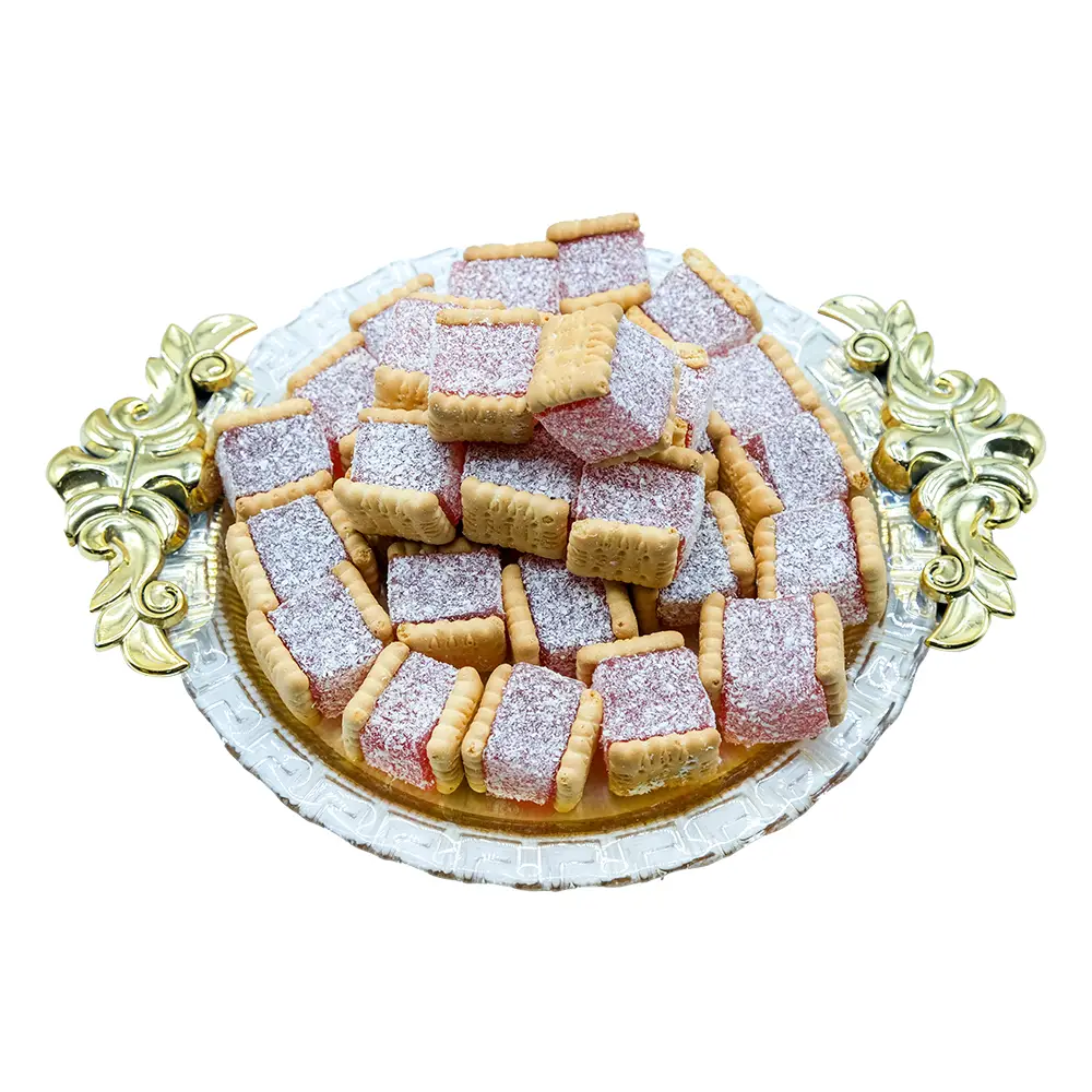 Mini Petibör Gül Aromalı Lokum